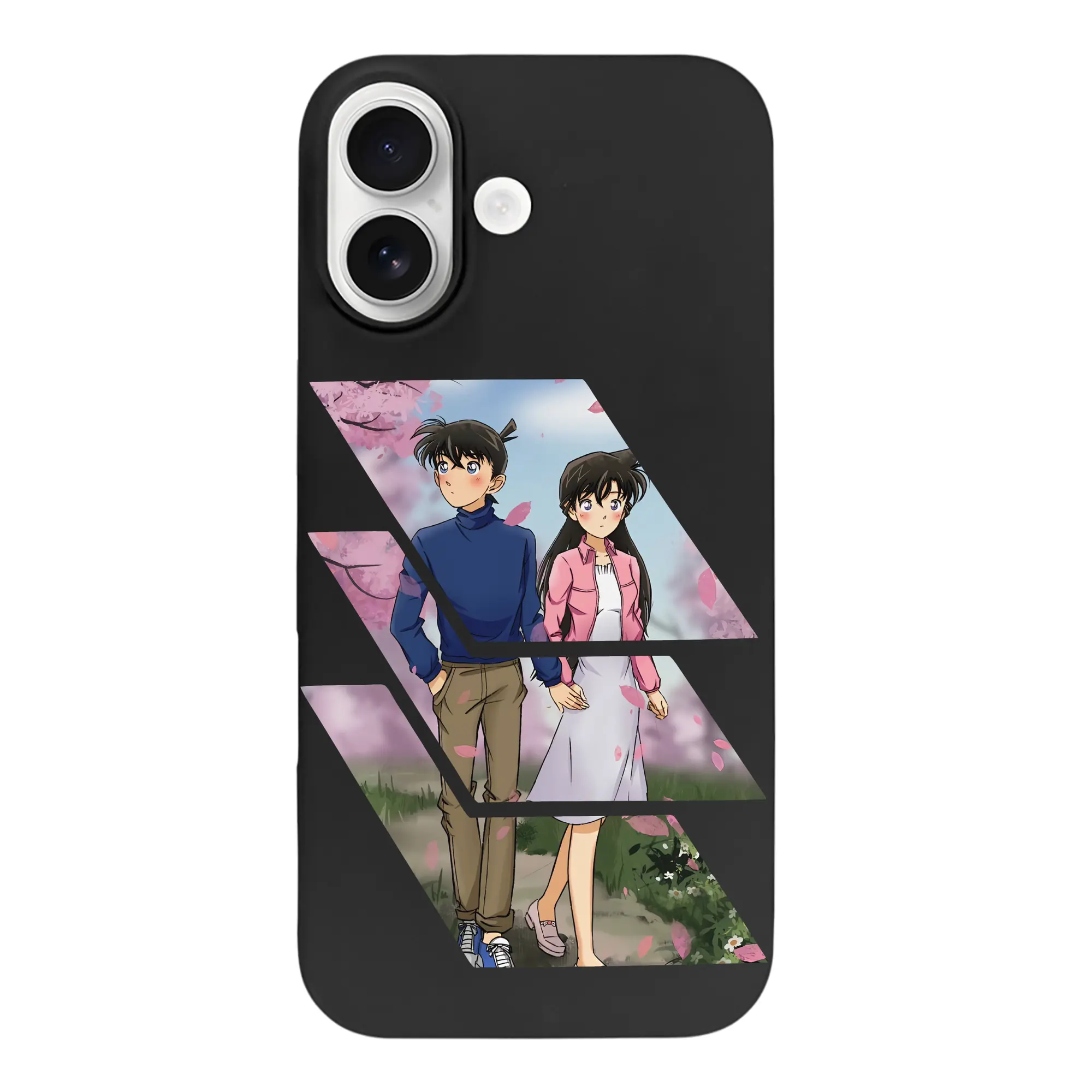 名探偵コナン グッズ 毛利 蘭 - iPhone 17 シリーズ シリコンケース 薄型 耐衝撃 指紋防止 ソフトタッチカバー 精密フィット 傷防止 保護ケース iPhone 17/17 Air/17 Pro/17 Pro Max 対応